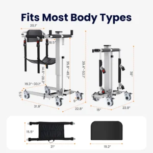 Electric Foldable Transfer Lift Chair - Image 13