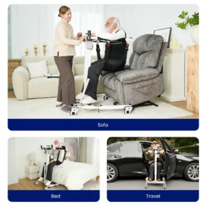 Electric Foldable Transfer Lift Chair - Image 4