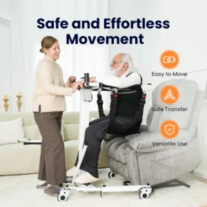 Electric Foldable Transfer Lift Chair - Image 10