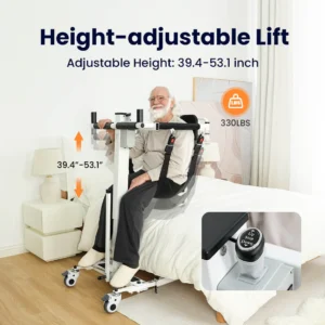 Electric Foldable Transfer Lift Chair - Image 11